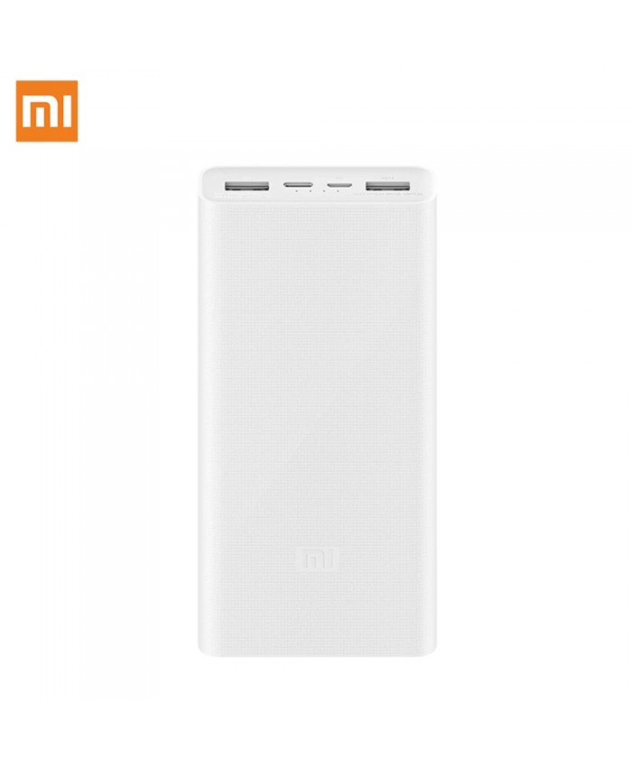 Xiaomi Mi 20000mAh Power Bank V3 Dual Input/Output Fast Charge 18W